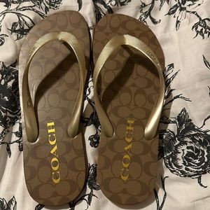 Coach Flip Flops